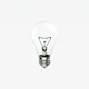 Clear Electric Bulb