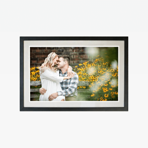 Couple on White Wall