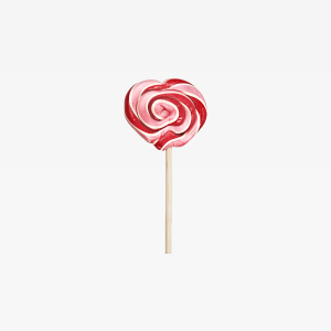 Pink and Red Lollipop