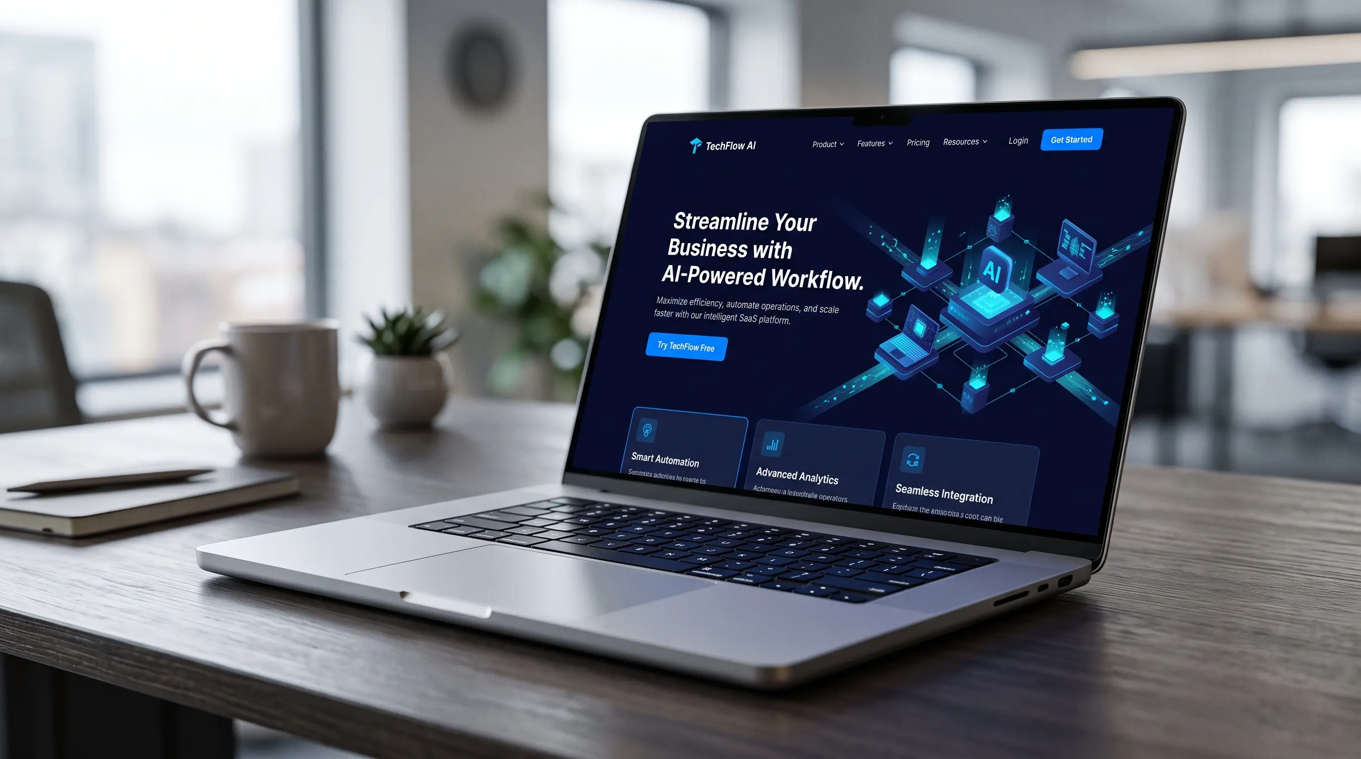 Bright Labs — Corporate Website Redesign