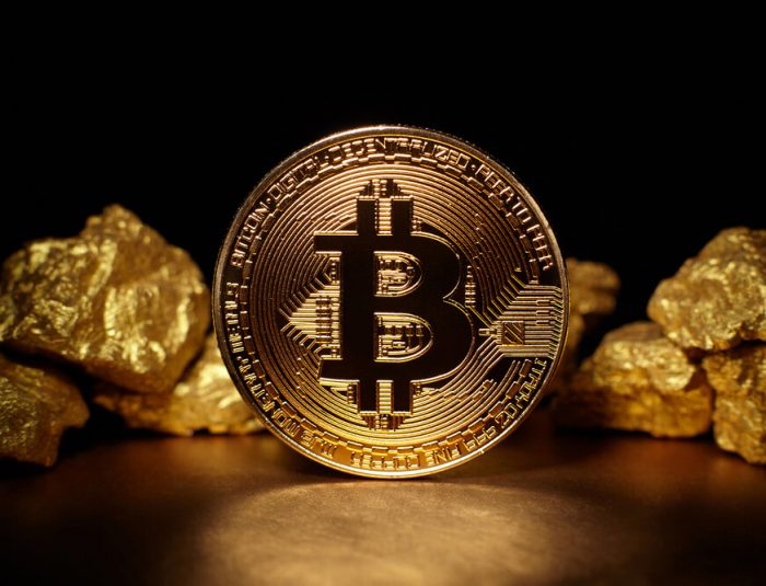 Bitcoin-gold-mound