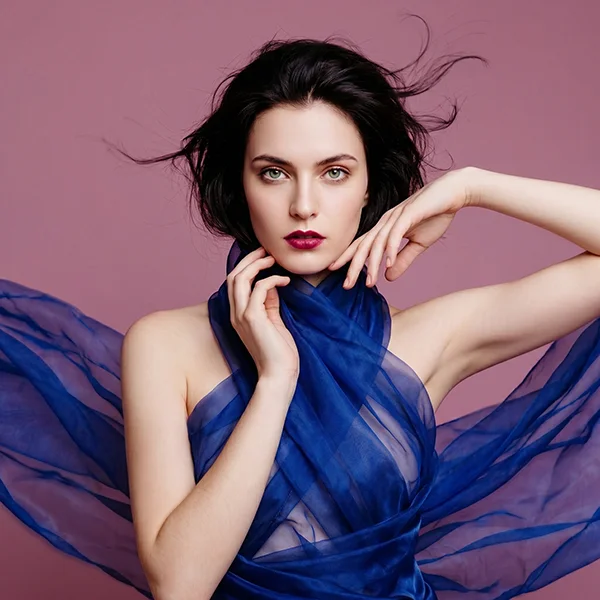 Blue Drape