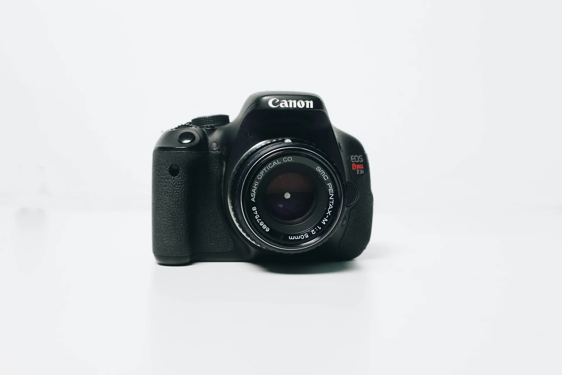 Camera tripod setup