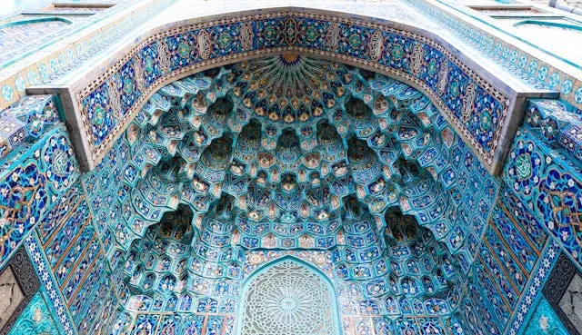 Azure Arabesque