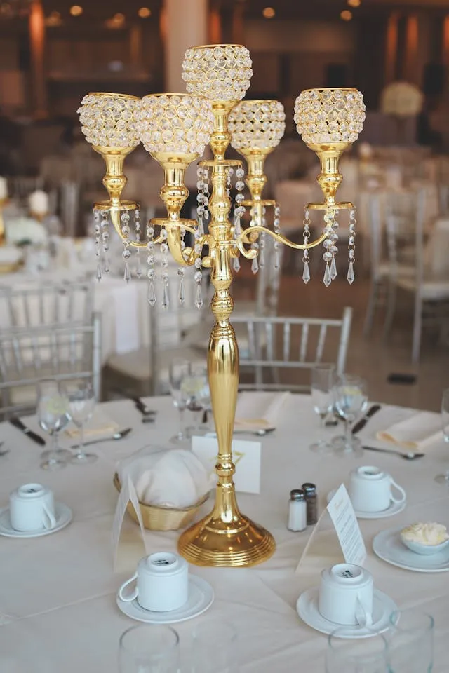 Golden Centerpiece
