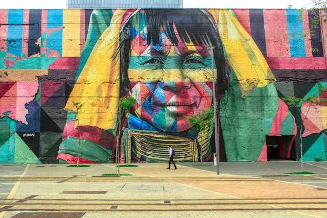 Vibrant Mural