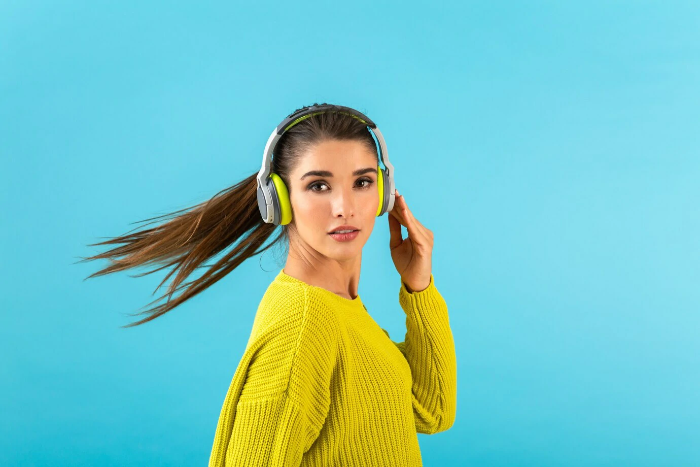 Attractive stylish young woman