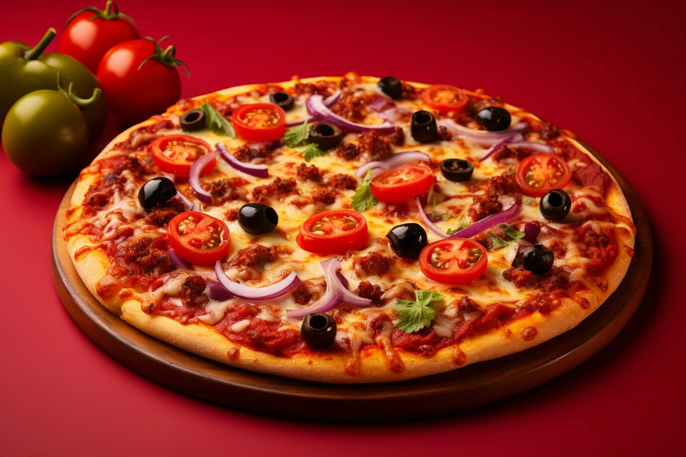 Delicious pizza