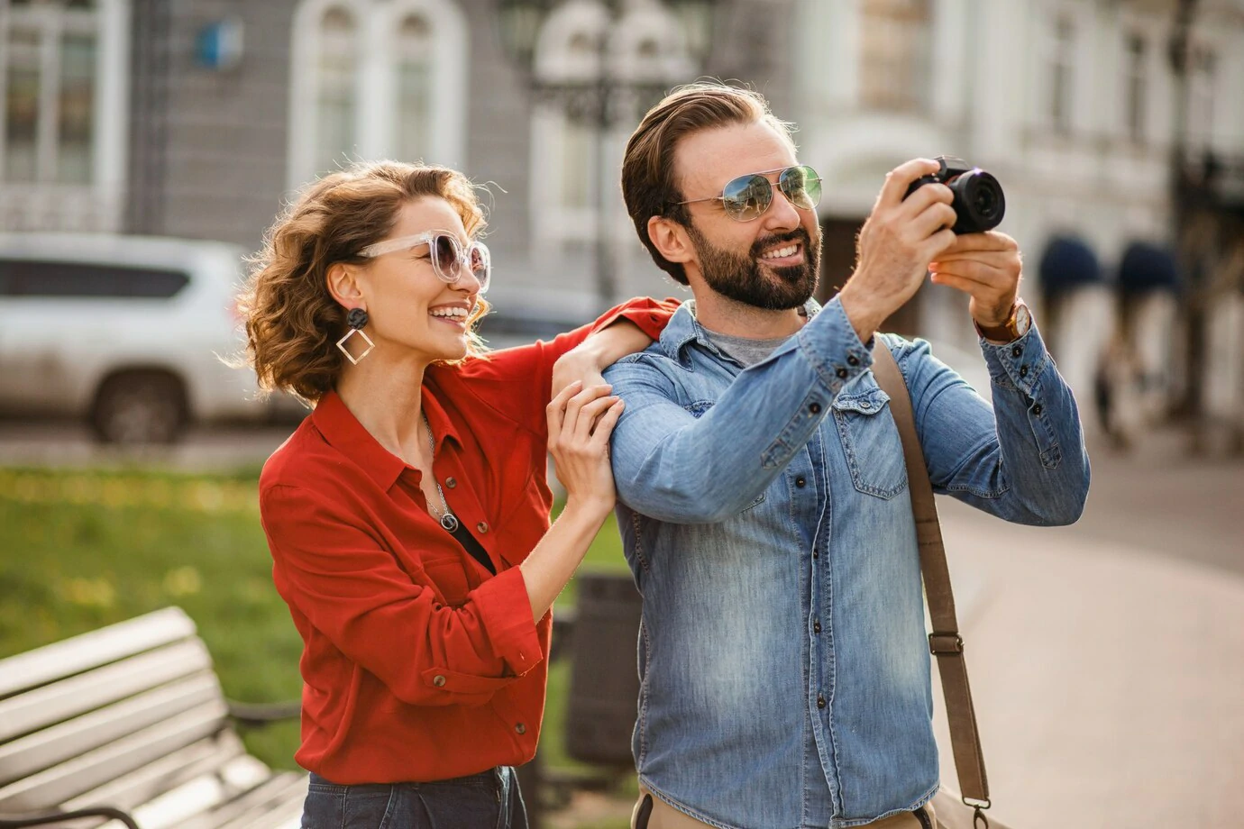Stylish couple in love 5