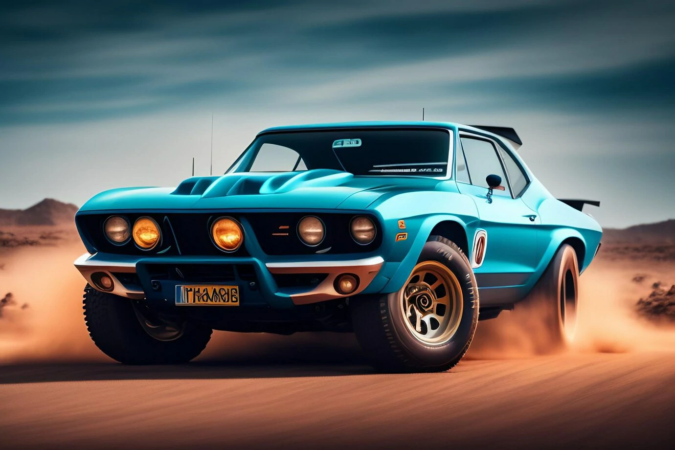 3D Muscle car