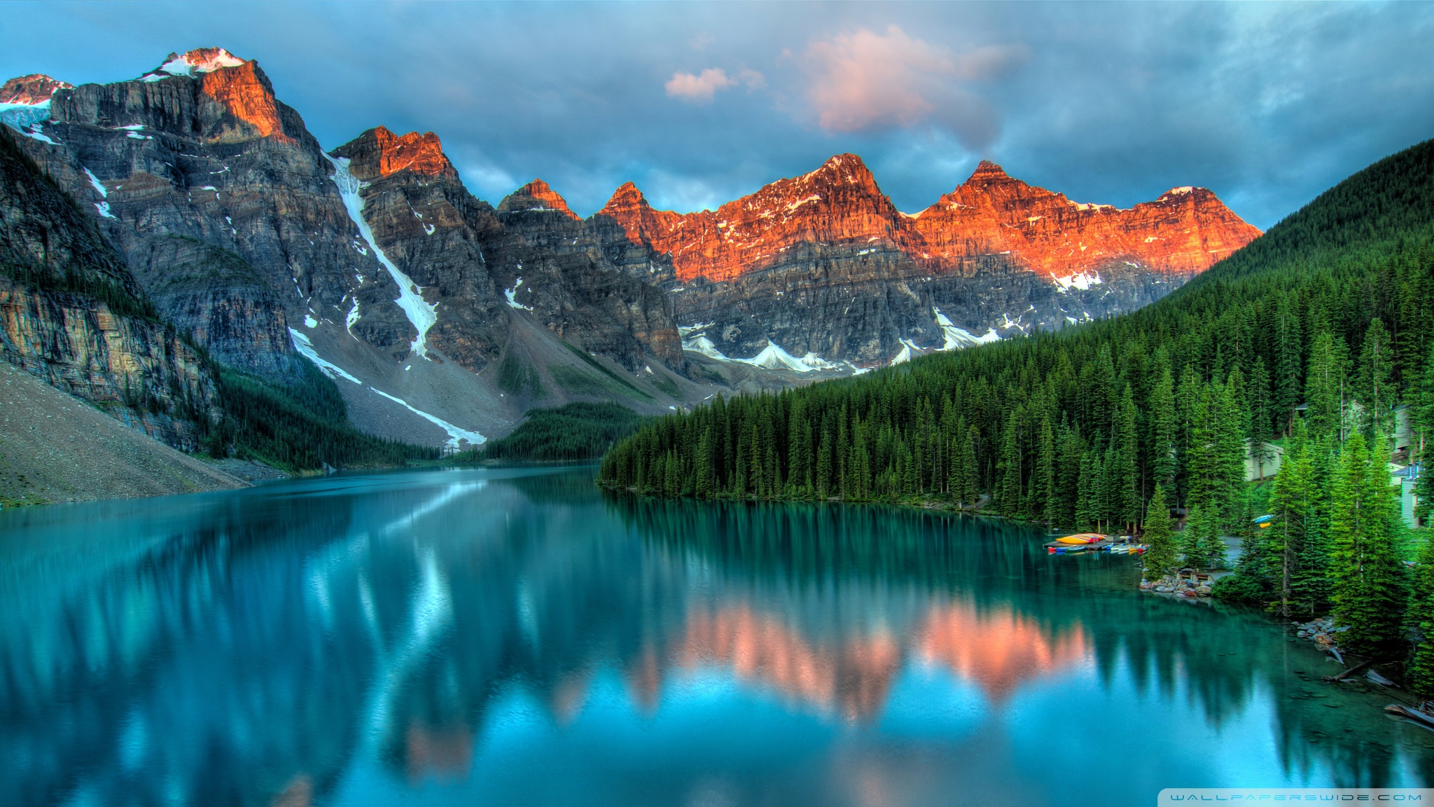 Image - Moraine Lake and The Valley of The Ten Peaks