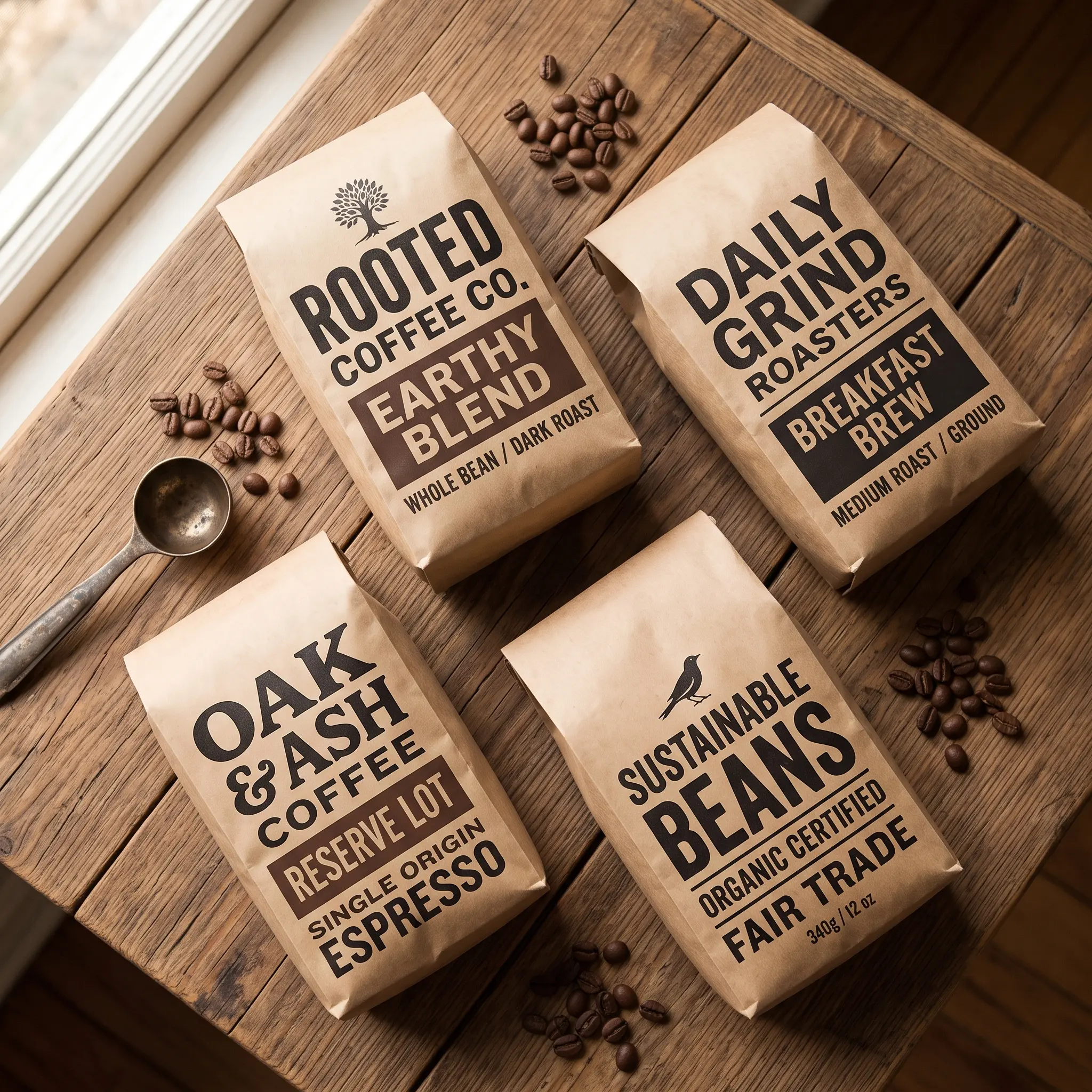 Nomad Roast — Coffee Brand & Packaging