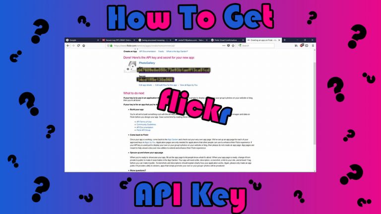 How-To-Get-Flickr-API-Key