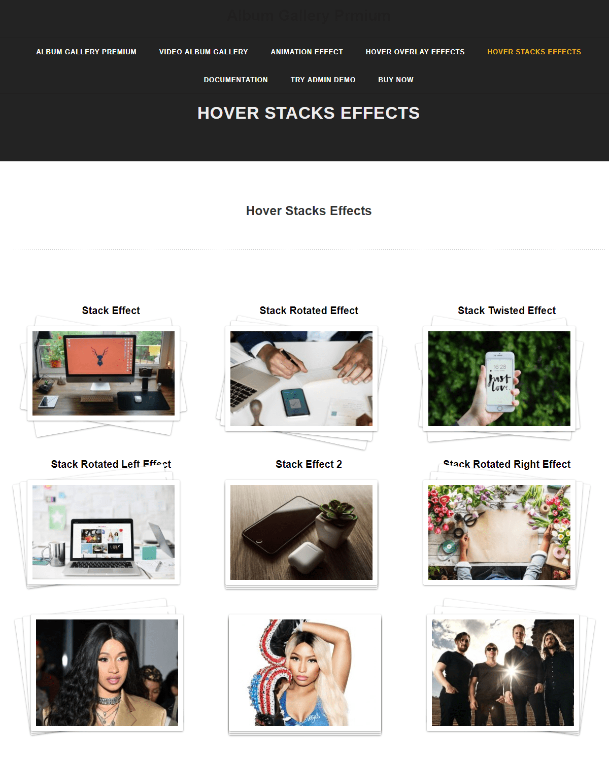 hover-stack-effects
