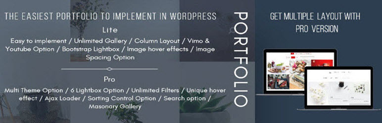 Portfolio – Image Gallery WordPress Plugin