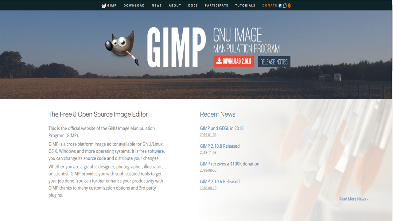 Gimp Editor