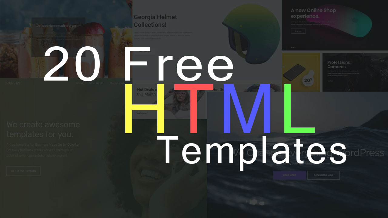 free css html5 website template