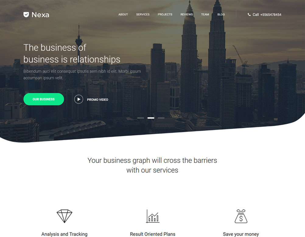 Nexa Build – Multi Purpose WordPress Theme
