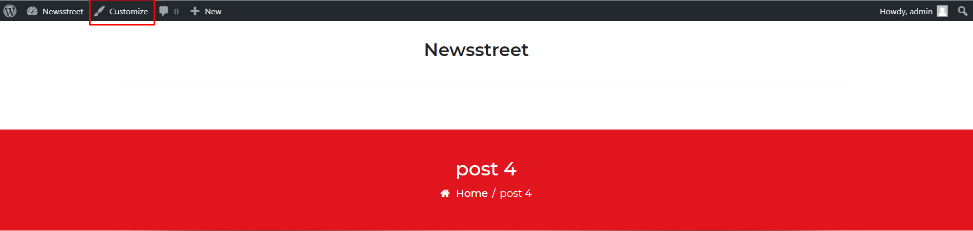 NewsStreet WordPress Free News and Magazine Theme