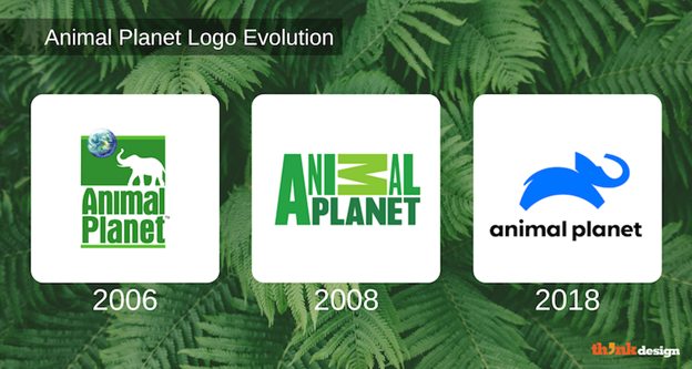 Animal Planet logo evolution