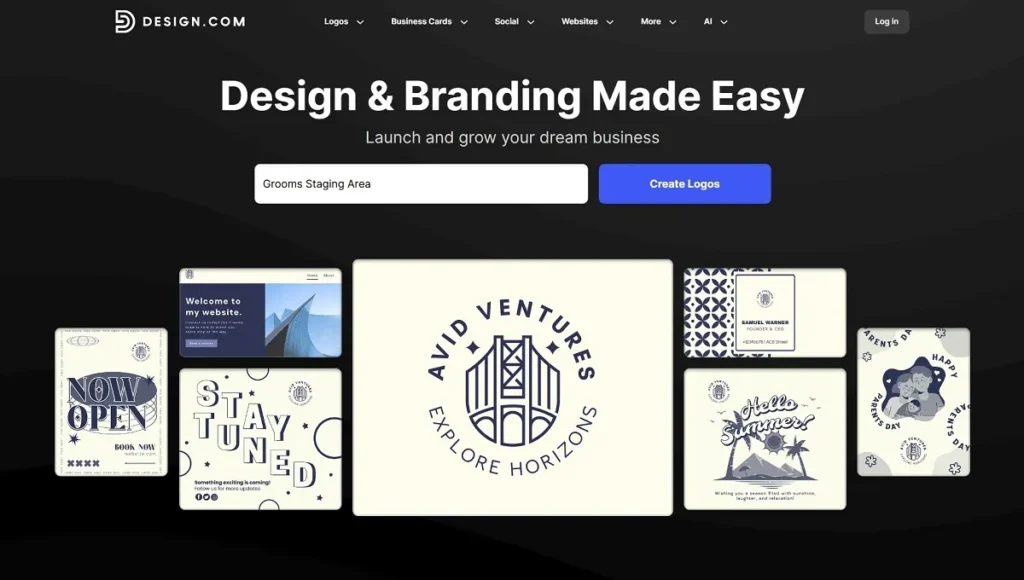 Design.com - Create beautiful and professional logo