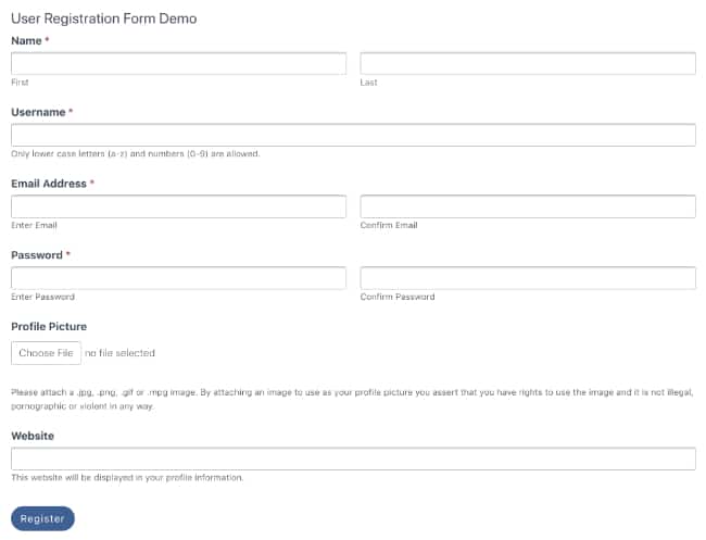 Design a custom WordPress signup form