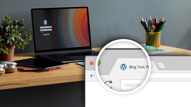 Way To Remove The WordPress Icon From Your Browser Tab