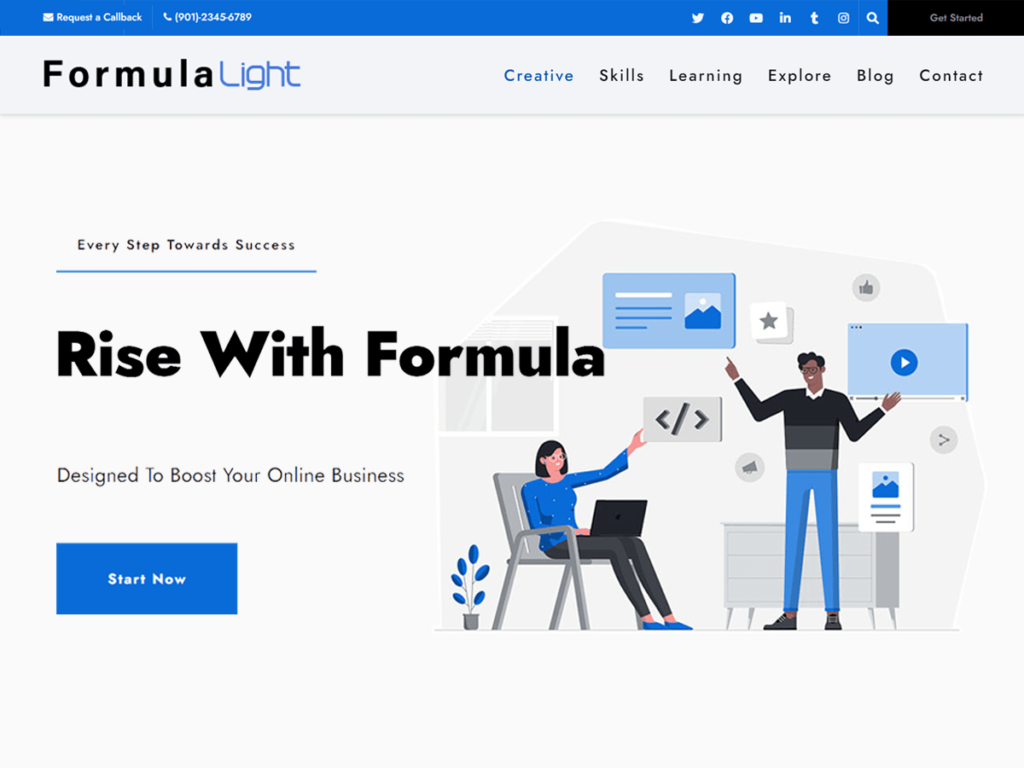 Formula Light WordPress