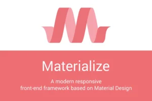 Materialize css framework