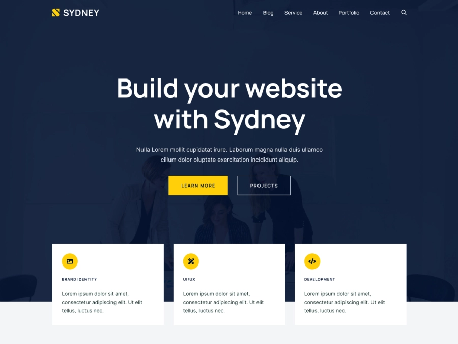 Sydney Pro - The Professional Services Theme