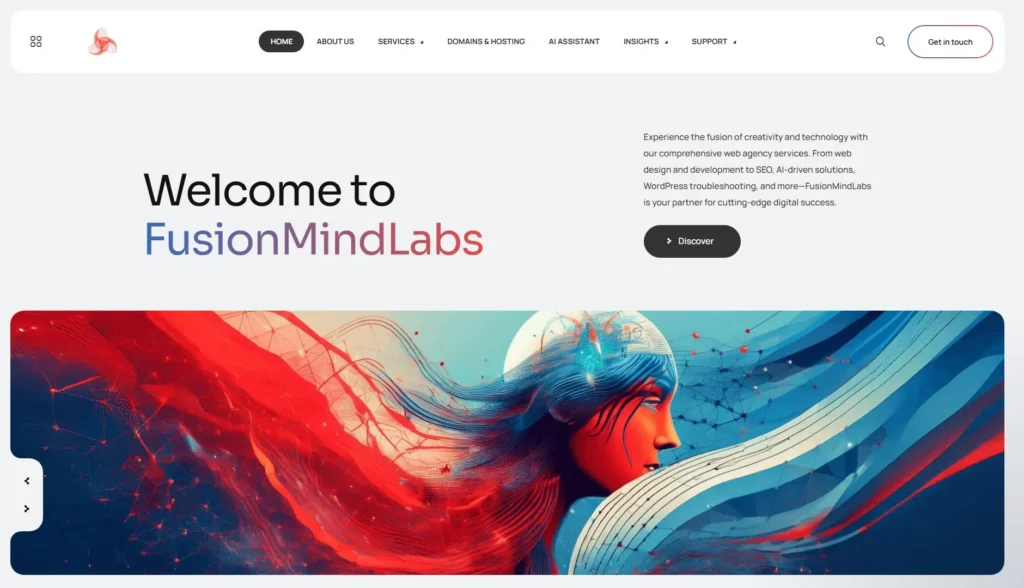 FusionMIndLabs Web Agency - Transforming Ideas into Exceptional Web Solutions