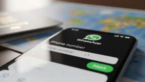 Use the US Phone Code for WhatsApp