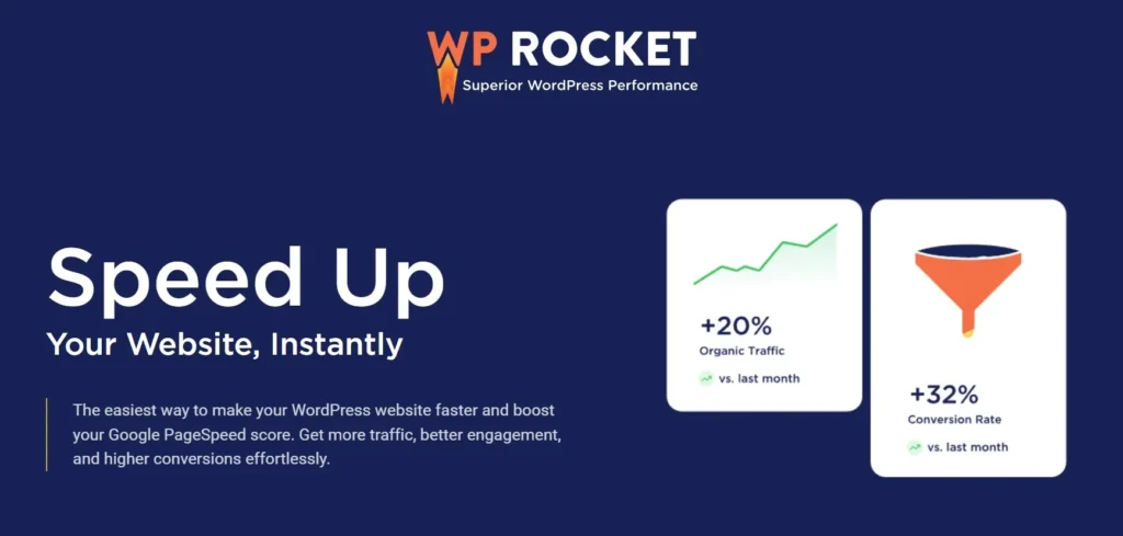 WP Rocket - All-In-One Web Performance  and Cache Plugin