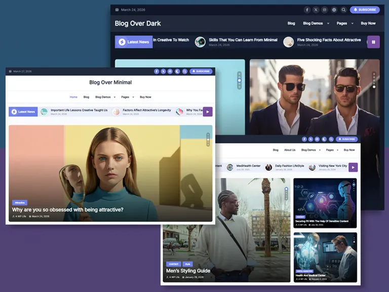 blog woordpress theme