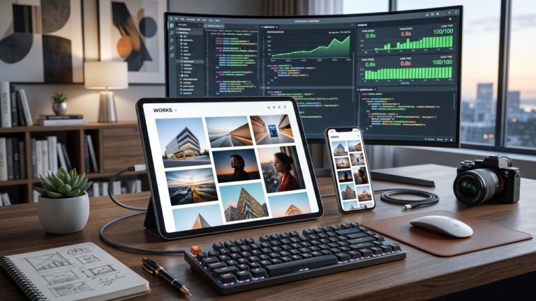 How to Build a Speed-Optimized WordPress Portfolio in 2026 (No Code)
